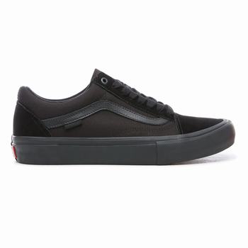 Vans Old Skool Pro - Naisten Skeittikengät - Mustat